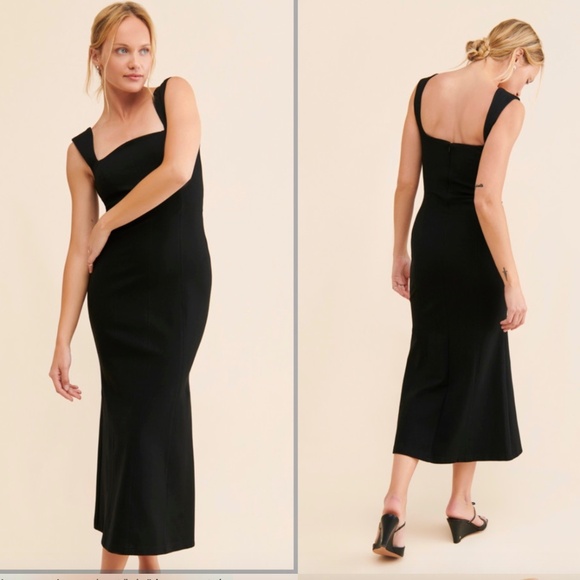 NWT ELLIATT Perri Dress - Elegant Black - Size Medium - Chic & Timeless!" LBD - Picture 5 of 9